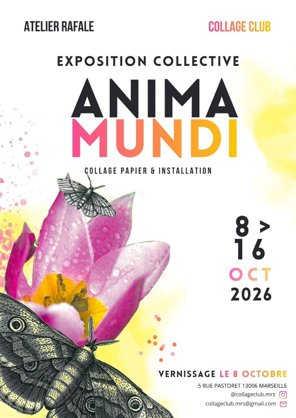 Collage Club Marseille présent Anima&nbsp;Mundi